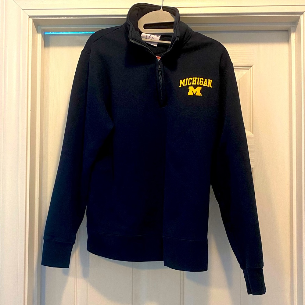 Michigan quarter zip jacket